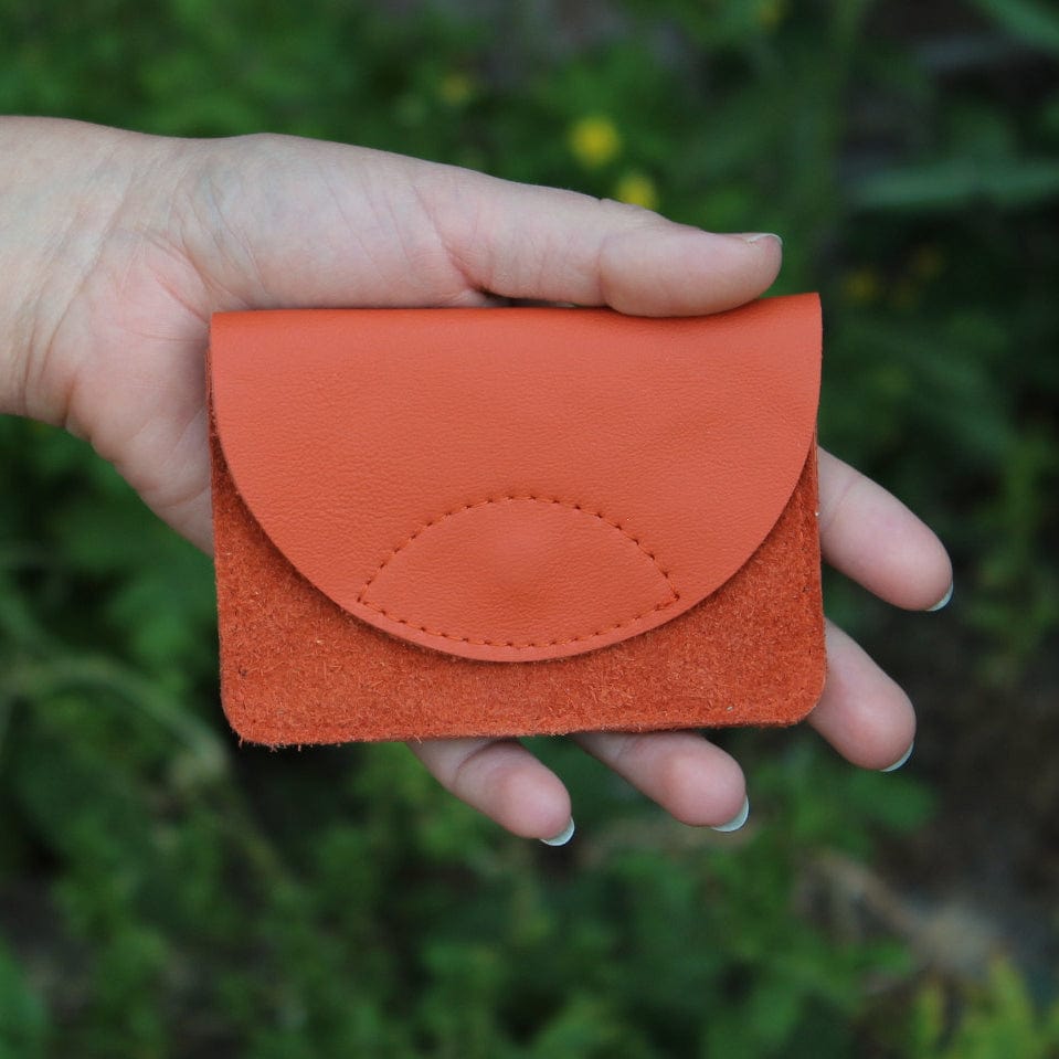 annatreurniet.nl Wallets Bertie small wallet recycled leather orange