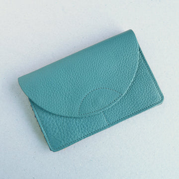 annatreurniet.nl Wallets & Money Clips Marilou sky blue eco leather wallet